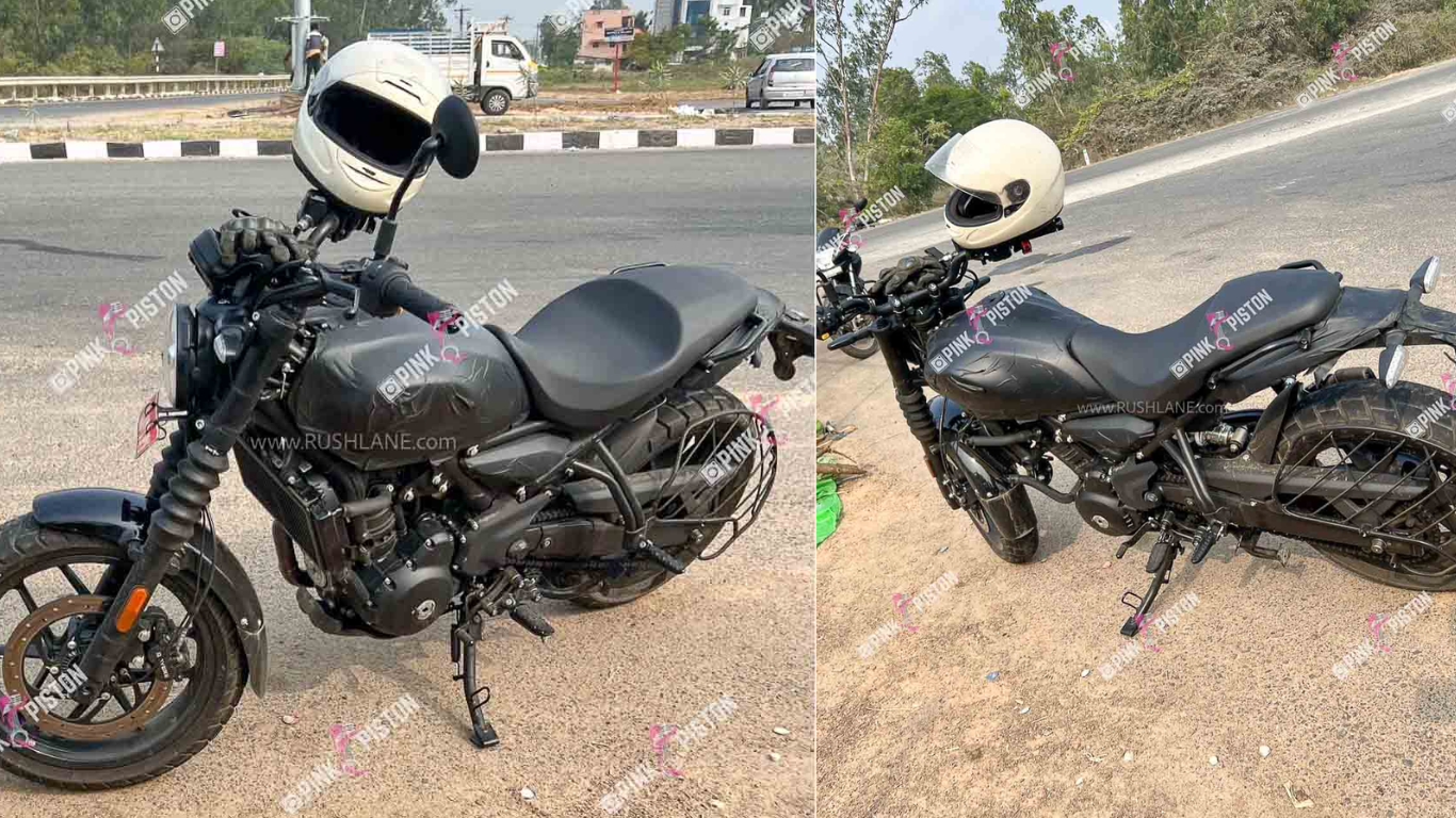 Royal Enfield Guerrilla 450 Spy Images