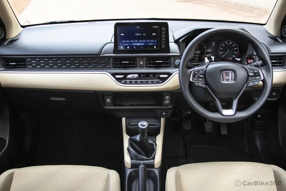 Honda Amaze Dashboard