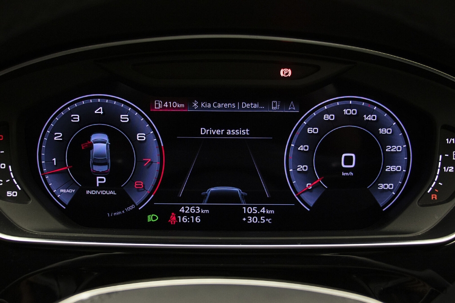 Audi A8 L Instrument Cluster